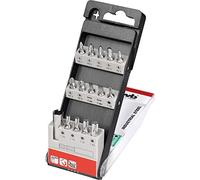 KWB combinado Bit de caja 15 piezas 107410 (tq60 Acero, acabado satinado, incluye portapuntas E6.3), 0 W, 0 V