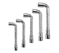 KWB Einhell 49470150 Juego de 5 llaves tubulares acodadas 8/9/10/11/13 mm