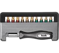KWB funda 79791 Titan 12 piezas 154010 (PH, PZ, Torx, acero tq60), 0 W, 0 V