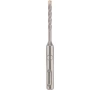 kwb HB4X - Broca para martillo SDS Plus, 110 mm, 5 mm de diámetro (placa de metal duro, cuatro cortantes, punta central, espiral cuádruple plus, acero para herramientas, SDS Plus)
