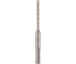 kwb HB4X - Broca para martillo SDS Plus, 110 mm, diámetro 5,5 mm (placa de metal duro, cuatro cortantes, punta central, espiral cuádruple plus, acero para herramientas, SDS Plus)