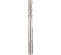 kwb HB4X - Broca para martillo SDS Plus, 110 mm, diámetro de 10 mm (placa de metal duro, cuatro cortantes, punta central, espiral cuádruple plus, acero para herramientas, SDS Plus)