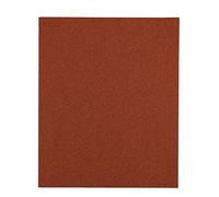 kwb Hoja de papel de lija de 230 x 280 mm de arena de cuarzo con grano 40, buen encolado y soporte de papel resistente para el lijado grueso de madera y pintura