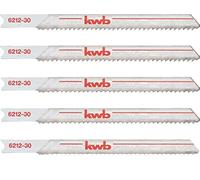 KWB Hojas de sierra de calar (metal endurecido, HSS, 6212-35)