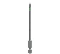 kwb Juego de 3 puntas de 100 mm Torx T10, T15, T20, Torsion 123241 (TQ 60 acero, zona de torsión, ISO 1173 accionamiento C6.3), L