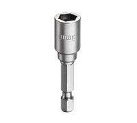 'KWB Llave 8 mm Hexágono Interior 102708 (1/4 E6.3 hexagonal, ISO 1173, Alto weriger tq60 Acero), 0 W, 0 V