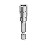 kwb Llave de vaso profesional de 5 mm de acero TQ 60 (accionamiento: 1/4" EQ 6.3 hexagonal, ISO 1173, para tornillos hexagonales exteriores)