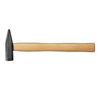 kwb Martillo de cerrajero, 500 g, forjado, bruñido con mango de madera de nogal