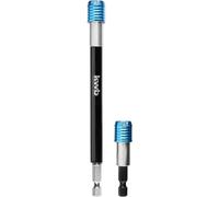 kwb - Portapuntas largo + portapuntas corto para puntas C 6,3 1/4 pulgadas cambio rápido