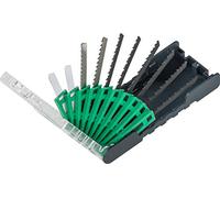 KWB Powerbox 49109180 - Juego de hojas de calar, 10 piezas