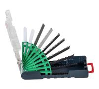 KWB Powerbox 49109180 - Juego de hojas de calar, 10 piezas
