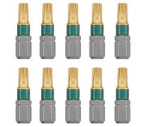 kwb Titan Bits - Juego de puntas Torx T de alto rendimiento 20 puntas de 25 mm - puntas magnéticas universales