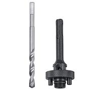 kwb Vástago SDS-Plus para sierra perforadora Easy-Cut 35-105 mm con rosca de 5/8" -18 UNF, incluye broca centradora HSS