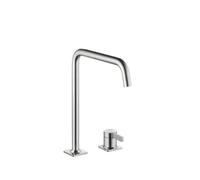 KWC Era 4, grifo para lavabo, acero inoxidable
