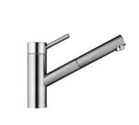 KWC Inox 3, grifo para lavaplatos, acero inoxidable, alta presión