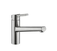 KWC Luna E1, grifo para lavaplatos, acero inoxidable, alta presión