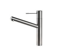 KWC Ono 1, grifo para lavabo, acero inoxidable, alta presión
