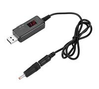 KWS-912V USB a DC Step-up Boost Convertidor de Voltaje Regulador de Potencia Pantalla de Línea 9V / 12V
