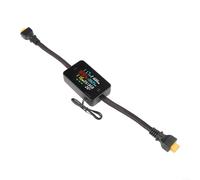 KWS-DC26 - Comprobador de carga CC 0-80 V 50 A con pantalla LCD de color, medición bidireccional para análisis del cargador de batería de bicicleta eléctrica y supervisión del sistema solar (para XT