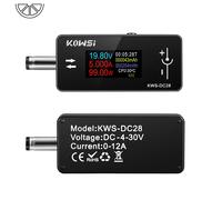 KWS-DC28 TFT HD Pantalla Digital de 0.96 Pulgadas, Medidor de Voltaje y Corriente Continua, Probador de Carga de Celulares, Detector, Herramienta para Electricistas KWS-DC28