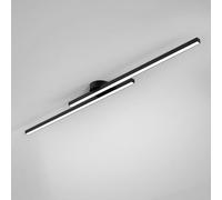 KXEcoLife Lámpara de Techo Lineal LED, luminaria empotrable Moderna Regulable, diseño Minimalista para Cocina, Dormitorio, Sala de Estar y Oficina: Elegante solución de iluminación con contr