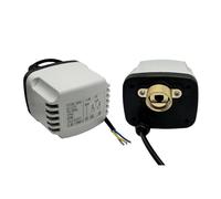KXIWLUFV AC220V DC24V DC12V actuador de válvula Bola eléctrica Impermeable 3 Cables 2 válvulas eléctricas Control Motor 1/2 "3/4" 1 "2"