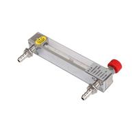 KXIWLUFV Rotámetro del caudalímetro de Aire y Gas Panel LZB con válvula Control(10-100ml per Min,Gas)
