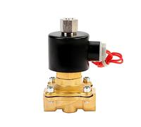KXIWLUFV Válvula Solenoide de latón Normalmente Abierta 1/2 "Agua DN15 24V 12V 220V 110V(220VAC)