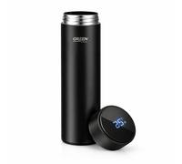 Kynley Botella Térmica 500ml de Acero Inoxidable sin BPA, Termo de Doble Pared al Vacío, Botella Aislante para Bebidas Frías y Calientes, Ideal para, Oficina y Deporte, ✅ Entrega en España en 48/72 ho