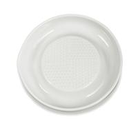 Kyocera CD-18, rallador de cerámica eficiente para frutas y verduras, que incluye un anillo de silicona para un soporte seguro, fácil de limpiar, diámetro 16 cm