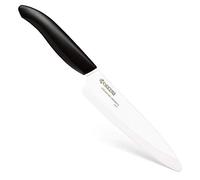 KYOCERA FK130WHBKEU Cuchilla Afilada de Cerámica, Negro, 13 cm