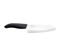 Kyocera Cuchillo santoku FK – hoja de cerámica blanca, 16 cm