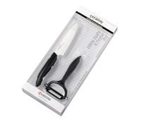 Kyocera - Juego de Cuchillo de Cocina y pelador (Hoja de cerámica)