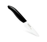 Kyocera Revolution White - Cuchillo cerámico para pelar, 7,5 cm, Color Blanco
