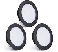 KYOTECH Focos LED Empotrables 230V 2700K 55-60mm 4W 440LM 3PCS Negro