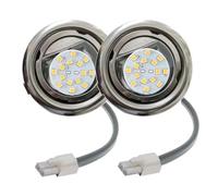 KYPSZQPSH Bombilla LED de 64 mm, 3 W y 20 W, halógena, for cocina, 2-1/8 pulgadas, 12 V CA/CC, vidrio transparente, extractor de humo(3W LED)
