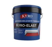 KYRO PINTURAS - Membrana de Poliuretano al Agua - Impermeabilizante de Alta Resistencia para Terrazas, Tejados - Rojo, Gris, Blanca, Transparente - 14L, 4L y 750ml 14L