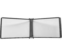 KYUEPONG Sistema de referencia para pared, Unidades for colgar en la pared A3, carpeta abatible con base magnética, exhibición de libros y carteles montada