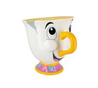 La Bella y La Bestia Tassilo (Chip) Unisex Taza Blanco, cerámica, 0,3 l