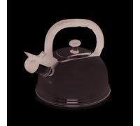La cafetière hervidor silbante acero inoxidable 1,6 litros, plata