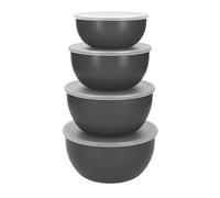 La Cafetière KitchenAid 4pc Meal Prep Bowls Set con Tapas - Gris Carbón