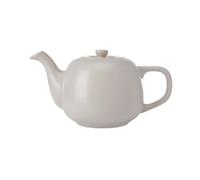 La Cafetière Tetera clásica en color beis, tetera tradicional con mango cómodo y boquilla antigoteo con capacidad para 2 tazas, apta para bolsas de té, fácil de limpiar, 600 ml