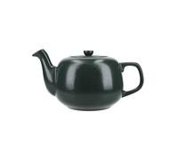 La Cafetière - Tetera clásica en color verde, tetera tradicional con mango cómodo y boquilla antigoteo con capacidad para 4 tazas, apta para bolsas de té, fácil de limpiar, 1,2 l
