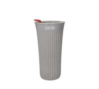 La Cafetière 'The Beanie' Taza de Café Reutilizable, Taza de Viaje Aislada con Cómodo Asa y A Prueba de Fugas, 9% Cáscara de Café Reciclada, 45ml