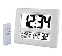 LA CROSSE TECHNOLOGY - Reloj de Pared con Temperatura WS 8020 WHI