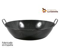 La Estrella Paellera Honda Bordonada 65cm Jaspeada