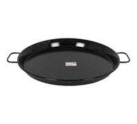 La Estrella - Paellera Valenciana Jaspeada 55cm 16 raciones Acero Vitrificado - Antiadherente, Mango Ergonómico, Alta Durabilidad