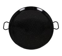 La Estrella - Paellera Valenciana Jaspeada desde (15 cm a 80 cm) - Acero Vitrificado, Alta Calidad y Durabilidad - Paellera Antiadherente con dos asas, fácil de limpiar
