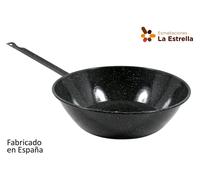 La Estrella Sartén Honda Bordonada 32cm - 5L Jaspeada