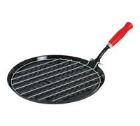 LA ESTRELLA - SARTÉN JASPEADA ASADOR CON PARRILLA 26cm ACERO VITRIFICADO - Sartén Jaspeada de Alta Calidad y Durabilidad - Sartén Jaspeada Antiadherente para Cocina Eficiente - Sartén Jaspeada con